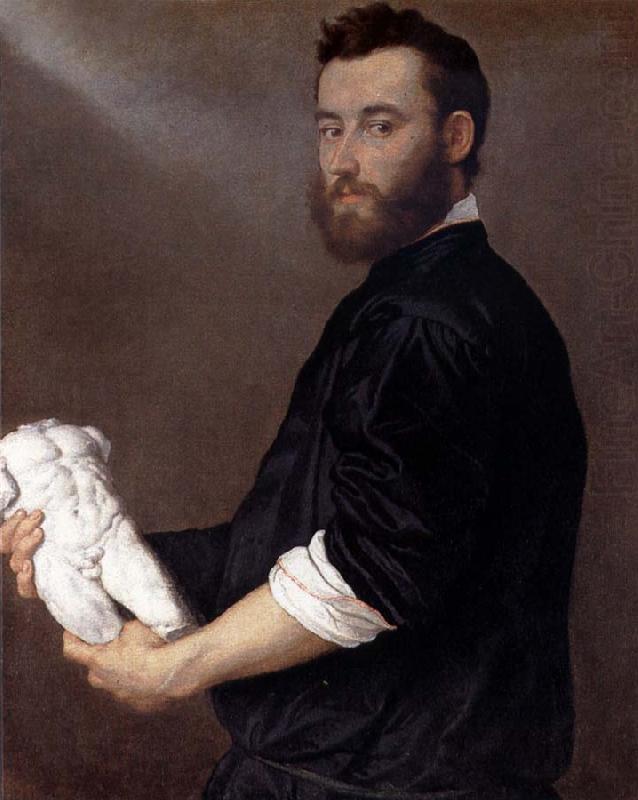 MORONI, Giovanni Battista The Sculptor Alessandro Vittoria oil painting picture